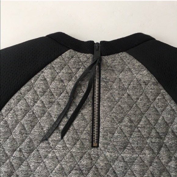 SOLD Rag & Bone Flight Raglan Sleeve Quilted Sweatshirt - Picture 12 of 15